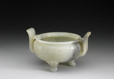 图片[3]-Jade incense burner, Qing dynasty, 1644-1911-China Archive